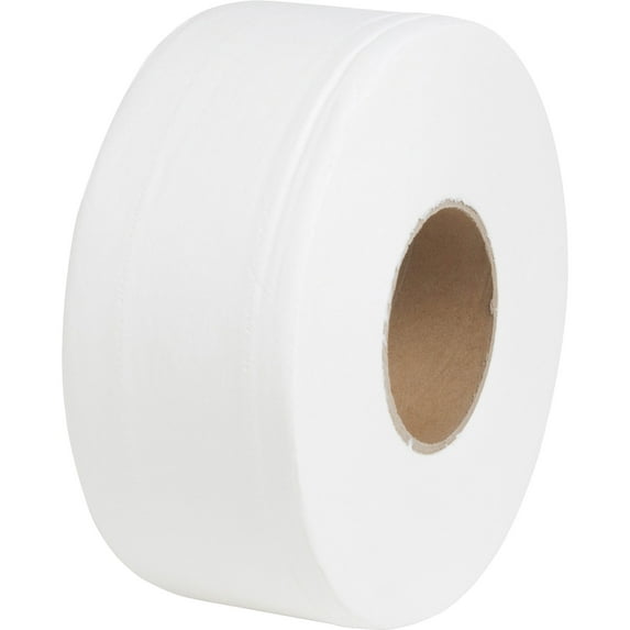 Special Buy Embossed Bath Tissue Roll, Jumbo, 3-1/2"x650' Roll, 12/CT, White - SPZJRT