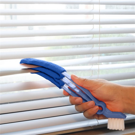 Special Cleaning Brush for Shutter Multifunctional Cleaning Brushes Solid Color Shutter Brushes Practical Household Tools for Window Home Indoor