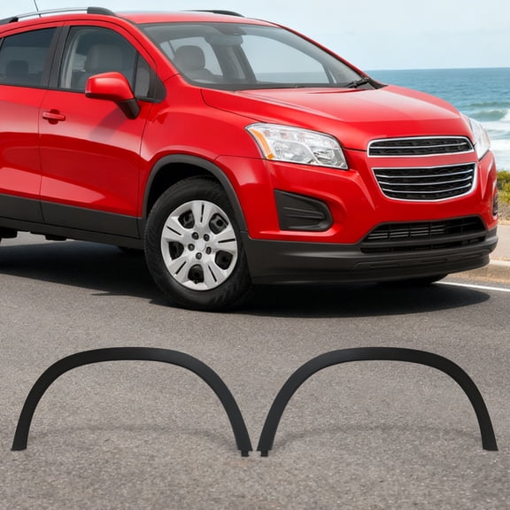 Special Customization Left & Right For 2013 -2016 Chevrolet Trax Front Fender Wheel Arch Trim Molding