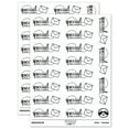 thumbnail image 1 of Special Delivery Mail with Envelope Sticker Set - White - Matte Finish - 2.00" Large, 1 of 7