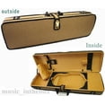 thumbnail image 1 of Special Designed - 4/4 Pro. Enhaced Wooden Violin Case + Free Violin String Set, 1 of 14