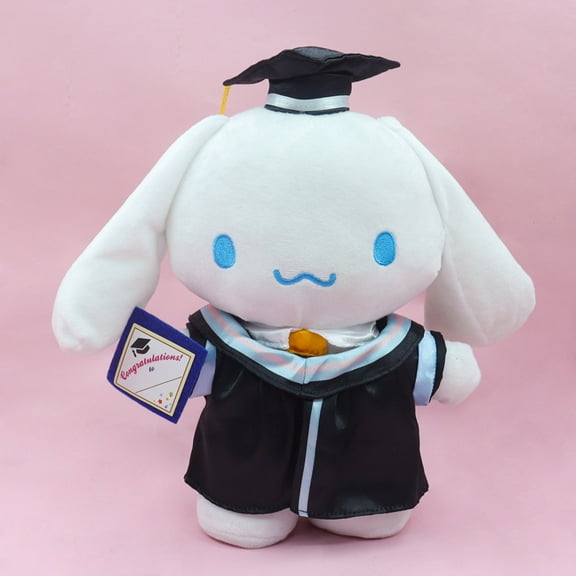 Special Edition Sanrio Hello Kitty Kuromi Graduation Plush Toy - Ideal Gift for Graduates