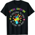 thumbnail image 1 of Special Education Autism Awareness Teacher Inspirational T-Shirt, 1 of 4