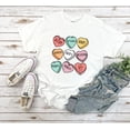 thumbnail image 1 of Special Education Candy Hearts Conversation Teacher Life Unisex T-Shirt, 1 of 2