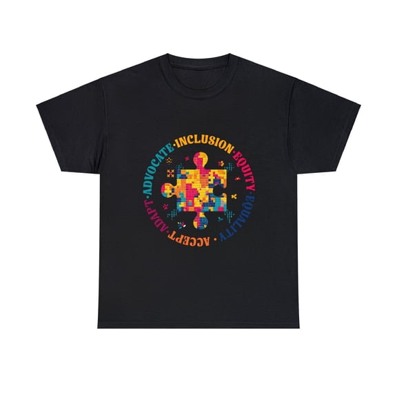 Special Education Shirt, Autism Shirt, Accept Adapt Advocate ID-0217-KMF8