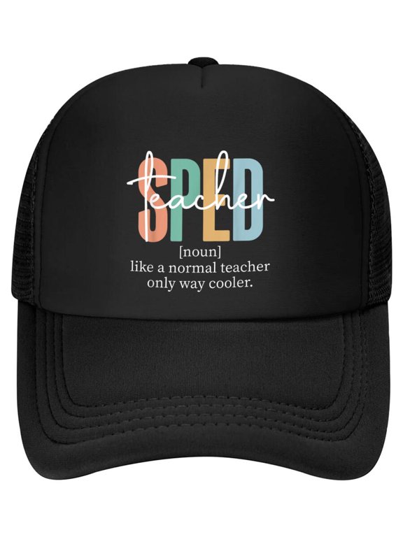 Special Education Sped Teacher Definition for Women & Men Baseball Cap