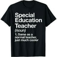 thumbnail image 1 of Special Education Teacher Definition Funny Back To School T-Shirt, 1 of 4