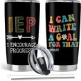 thumbnail image 1 of Special Education Teacher Gifts, Autism SLP Teacher Appreciation Day Gifts, 20oz Stainless Steel Tumbler with Lid Straw, 1 of 3