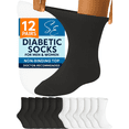 thumbnail image 1 of Special Essentials Diabetic Socks Ankle for Men & Women – 12 Pairs of Non-Binding Moisture-Wicking Neuropathy Socks, 1 of 8