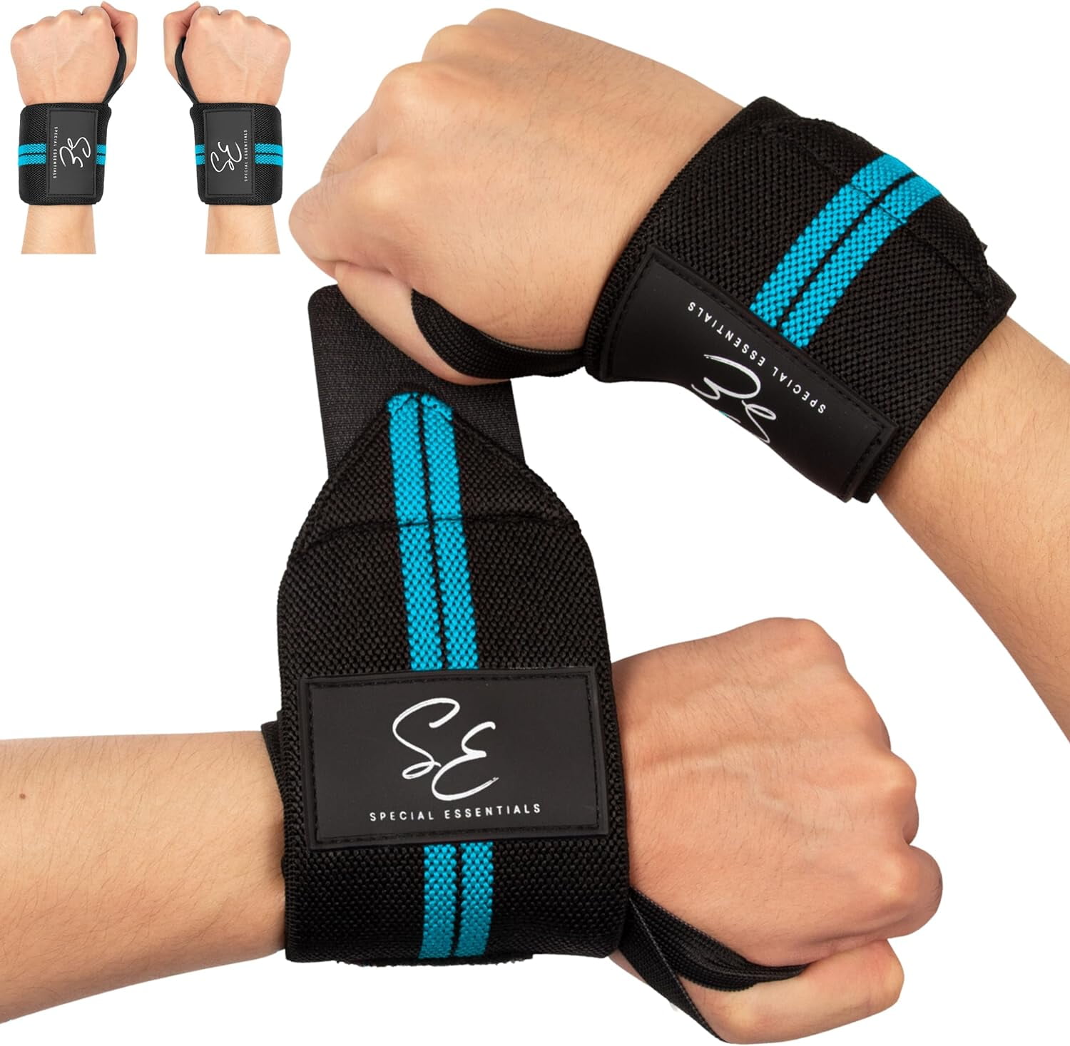 Special Essentials 18" Weightlifting Wrist Wraps with Flexible Fit