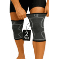 thumbnail image 1 of Special Essentials 2 Pack Knee Braces for Men and Women - Compression Sleeves for Pain Relief, Support for Meniscus Tears, ACL, and Arthritis - Effective for Gym and Weightlifting, 1 of 8