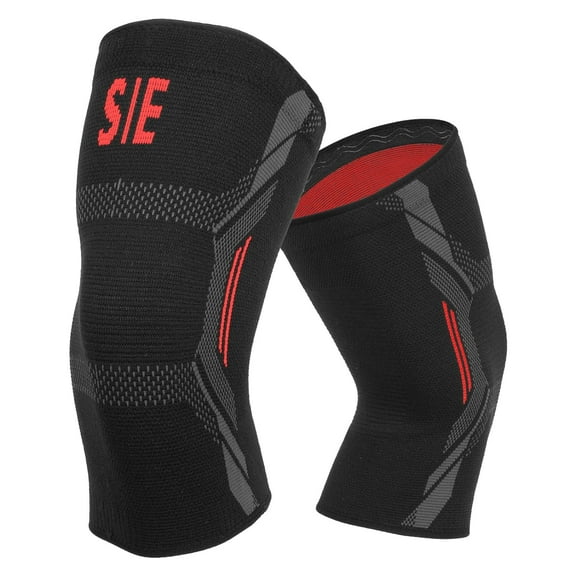 Special Essentials 2-Pack Knee Braces for Men & Women  Pain Relief Compression Sleeves for Meniscus Tears, ACL, Arthritis, Gym & Weightlifting