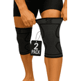 thumbnail image 1 of Special Essentials Knee Compression Sleeve Brace for Men and Women, Size L, 2 Pack, 1 of 8