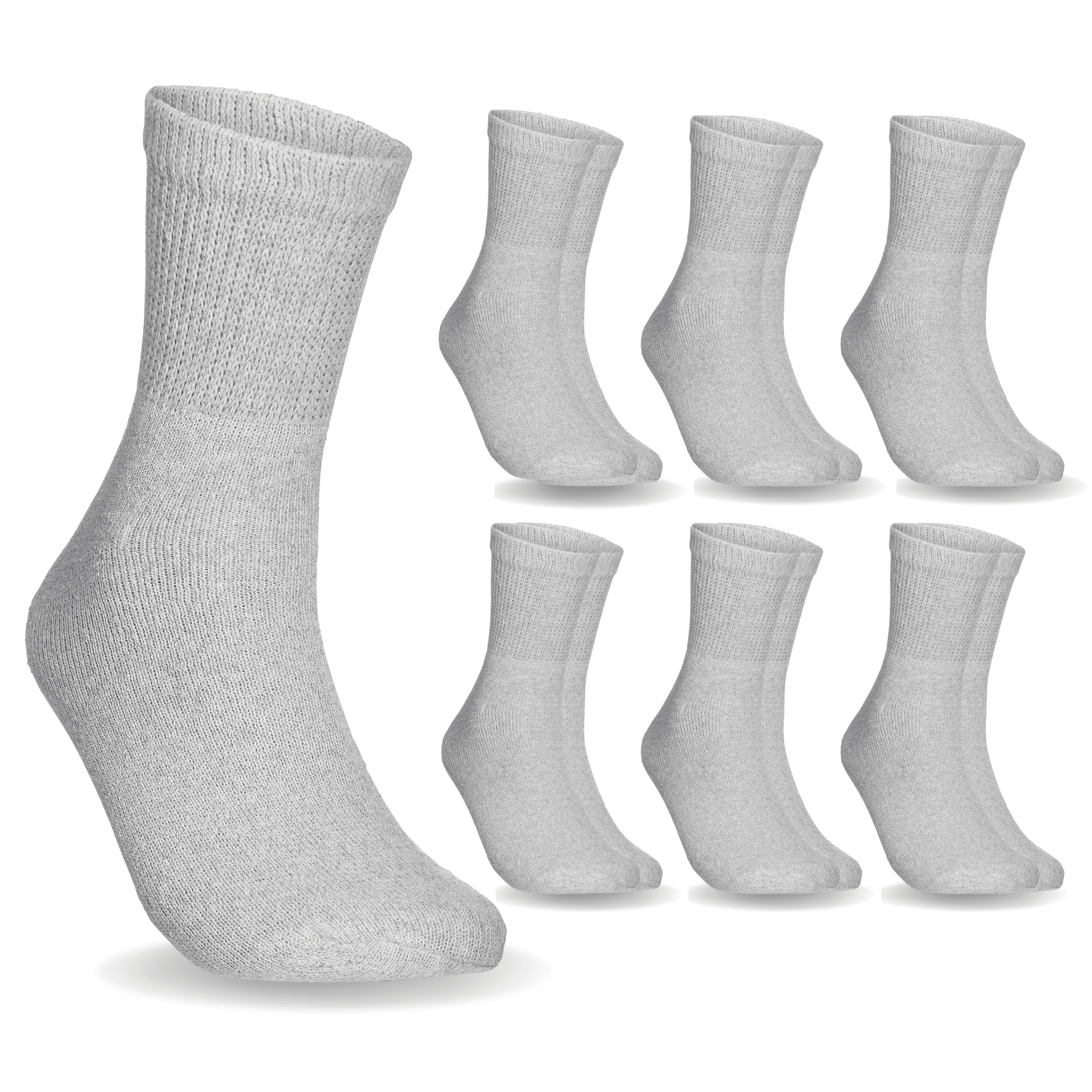 Special Essentials Women's Diabetic & Circulator Ankle Socks, 6 Pairs