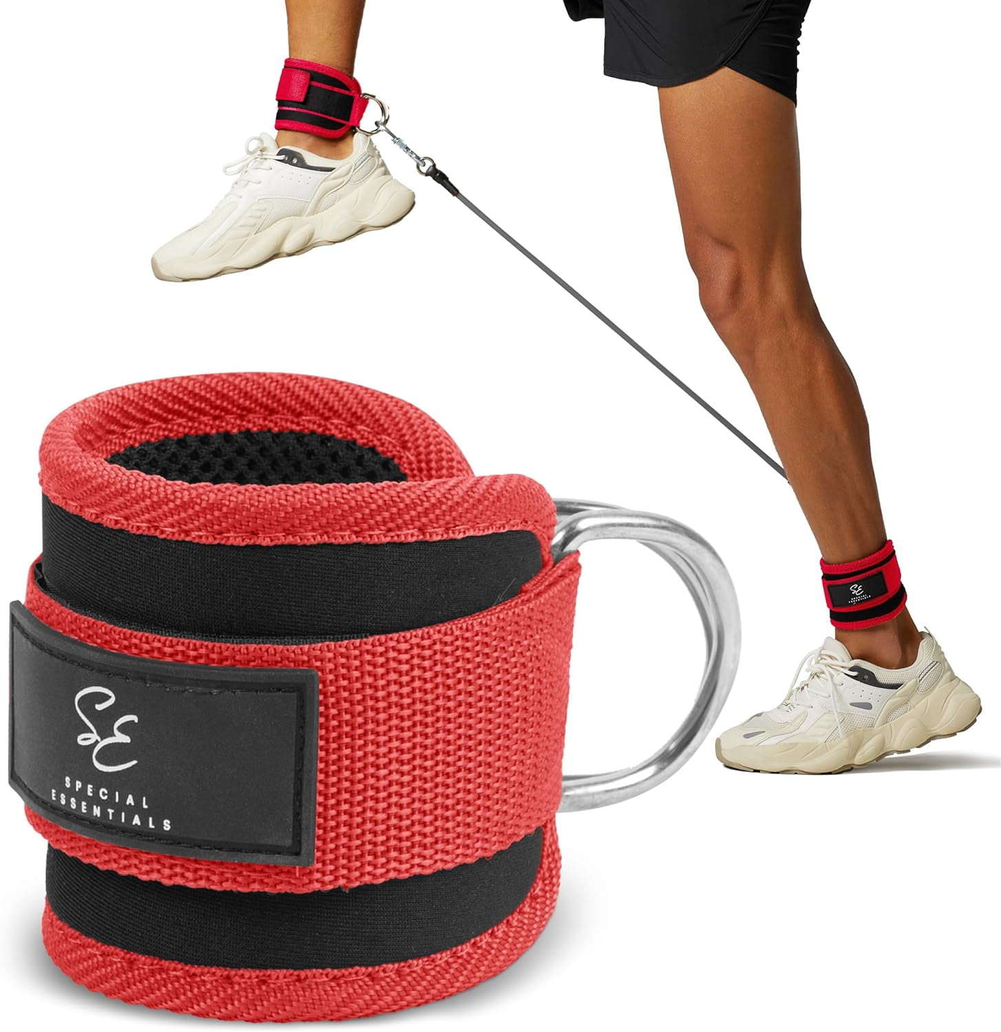 Ankle bands for cable machine best sale