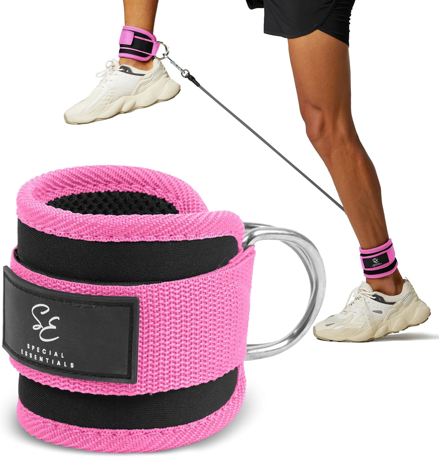 Resistance bands with ankle cuffs sale