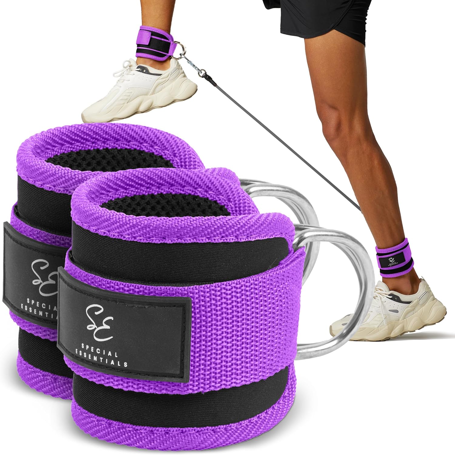 Special Essentials Ankle Strap For Cable Machine And Resistance Bands 
