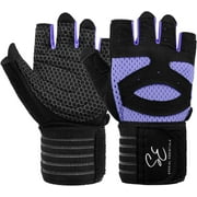Special Essentials Workout Gloves for Men & Women – With Non-Slip Neoprene Padding & Wrist Straps for Weightlifting, Exe