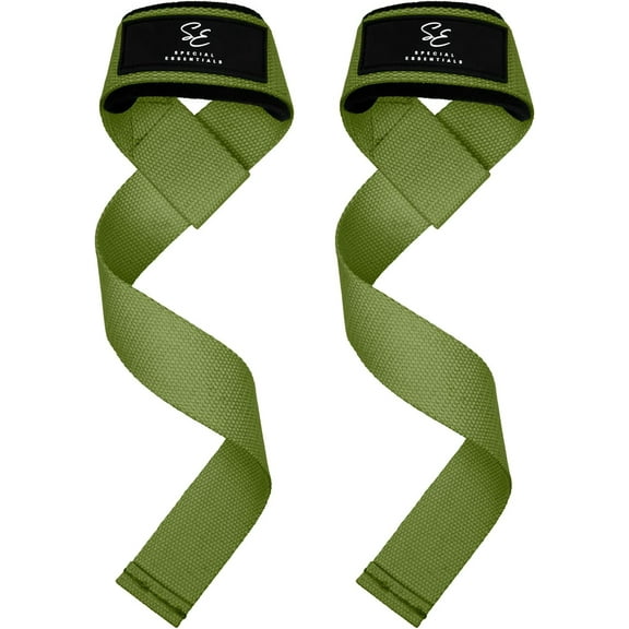 Special Essentials Weightlifting Wrist Straps – 2-Pack Adjustable Padded Neoprene Lifting Straps for Gym, for Men & Women