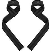 Special Essentials Wrist Straps for Weightlifting - Premium Padded Neoprene with Anti Slip Silicone Grip - Gym Lifting Straps Ideal for Men and Women