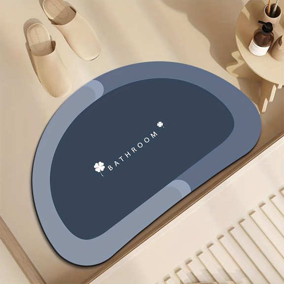 Special Extra-Thick, Super Absorbent Diatomite Bath Mat - Quick Dry, Non-slip And Water-absorbing Floor Mat, Soft And Comfortable Bathroom Mat, Suitable for Bathroom, Shower, Laundry Room, Bedroom