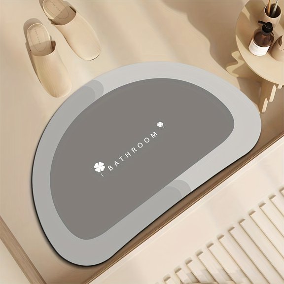 Special Extra-Thick, Super Absorbent Diatomite Bath Mat - Quick Dry, Non-slip And Water-absorbing Floor Mat, Soft And Comfortable Bathroom Mat, Suitable for Bathroom, Shower, Laundry Room, Bedroom