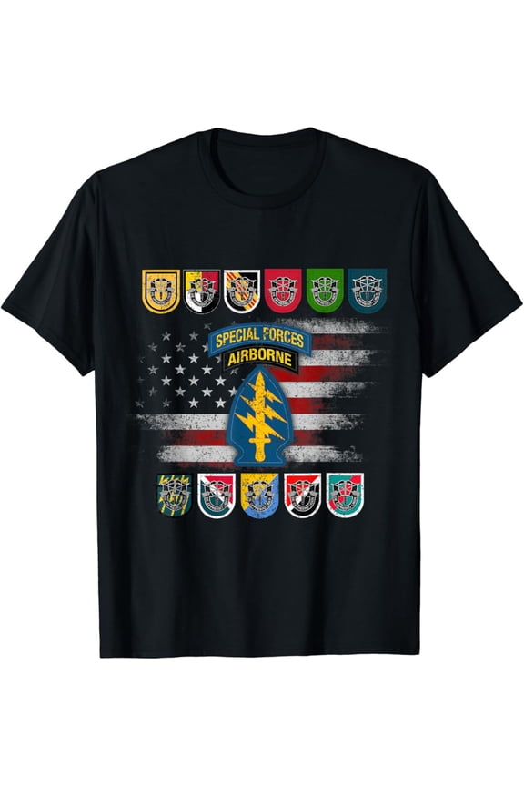 Special Forces Group Airborne SFG Fourth July T-Shirt