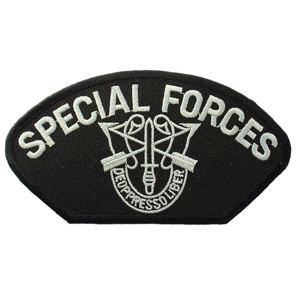 Eagle Emblems PM1371 Patch - Special Forces, Hat 1st A&B - 5.25 x 3 in.