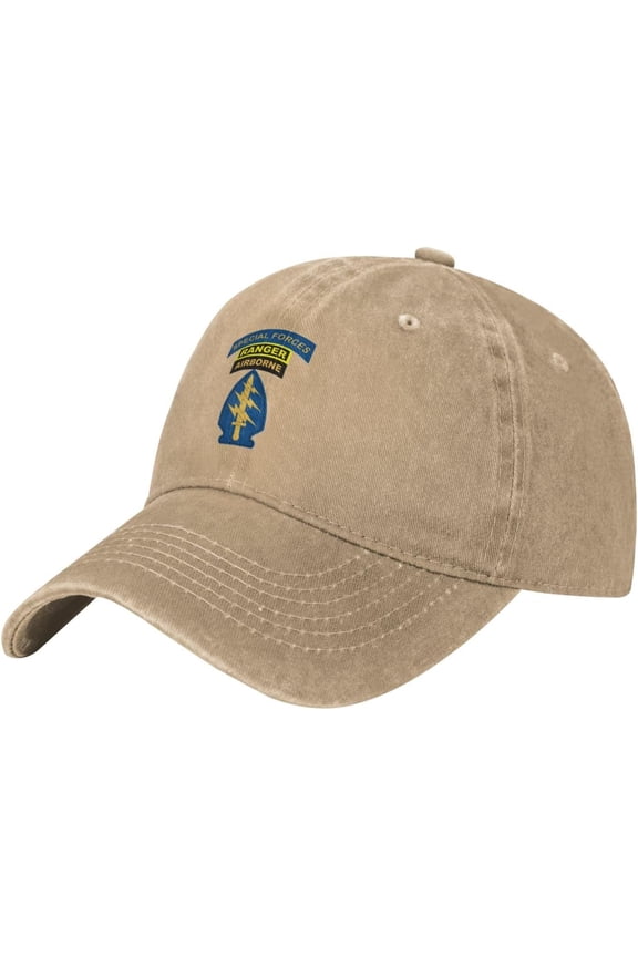 Special Forces Ranger Airborne Duck Tongue Classic Sandwich Hat- Baseball Cap Men Women