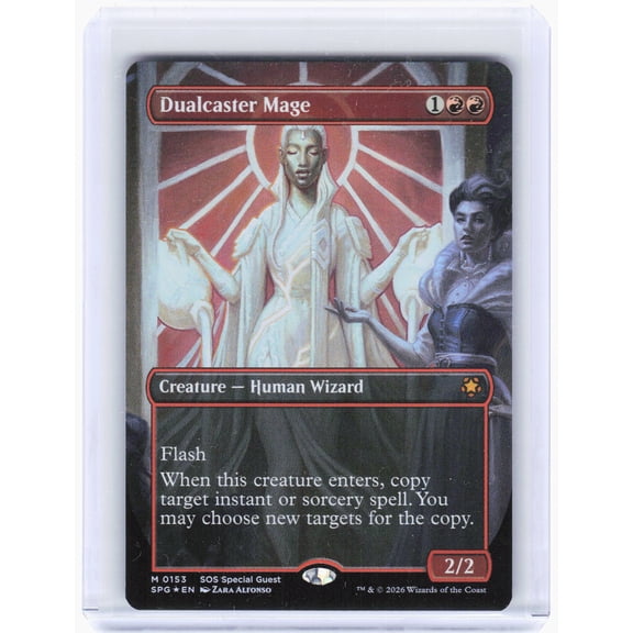 Special Guests Dualcaster Mage (Borderless) Foil Mythic #153