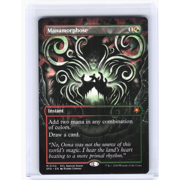 Magic The Gathering Special Guests Manamorphose Borderless Non-Foil Mythic #142 Trading Card