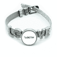 thumbnail image 1 of Special Handwriting English Name DOROTHY Bracelet Wristband Crystal Love Adjustable Bangle, 1 of 2