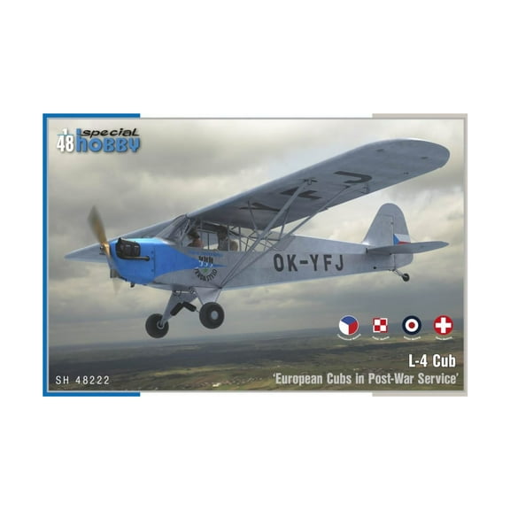 Special Hobby L-4 Cub "European Cubs in Post-War Service" New