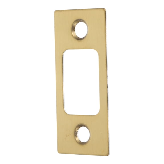 DEEPCRAFF Precision Engineered Golden Door Lock Plate for Secure Deadbolt