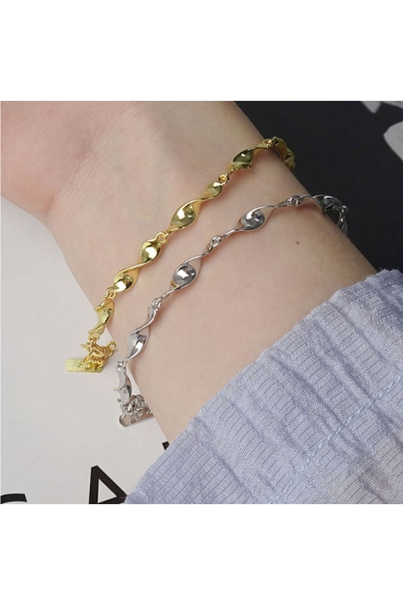 Special Interest Light Luxury Design Sense Minimalist All-match Mobius Bracelet