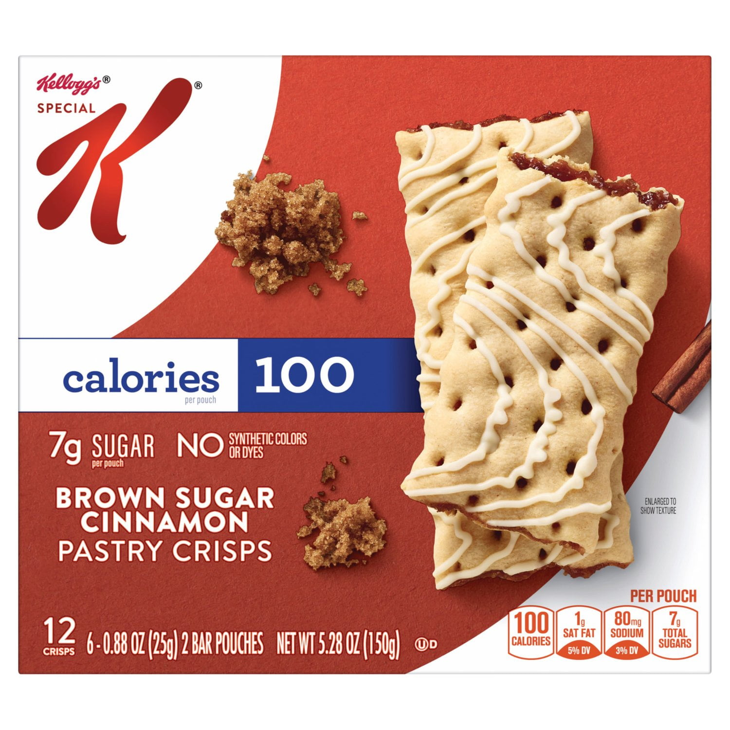 Special K Brown Sugar Cinnamon Pastry Crisps 5.28 oz