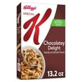thumbnail image 1 of Special K Cold Breakfast Cereal, 11 Vitamins and Minerals, Chocolatey Delight, 13.2oz Box (1 Box), 1 of 13