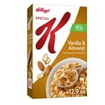 thumbnail image 1 of Special K Cold Breakfast Cereal, 11 Vitamins and Minerals, Made With Real Almonds, Vanilla and Almond, 12.9oz Box (1 Box), 1 of 13