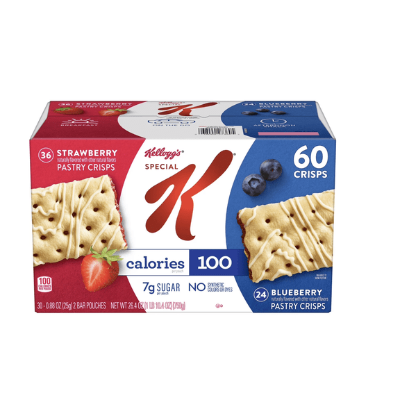 Special K Pastry Crisps, Variety Pack, 60 ct.