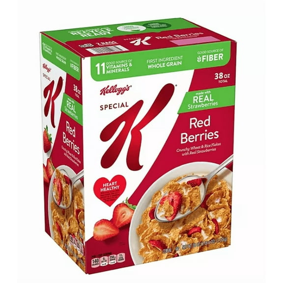 Special K Red Berries Cereal, 38 oz.