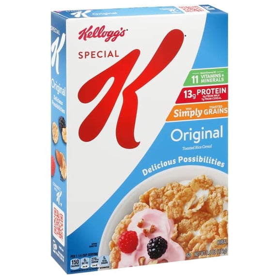 Special K, Rice Cereal Original, 9.6 Ounce