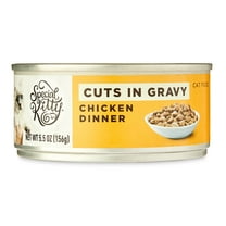 Special Kitty Chicken Dinner Cuts in Gravy Wet Cat Food, 5.5 oz Can