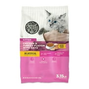 Special Kitty Chicken & Turkey Flavor with Oatmeal Kibble Dry Cat Food for Kittens, 14 lb Bag