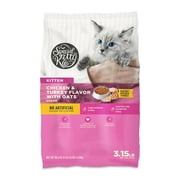 Special Kitty Chicken and Turkey Flavor with Oatmeal Kibble Dry Cat Food for Kittens, 3.15 lb Bag