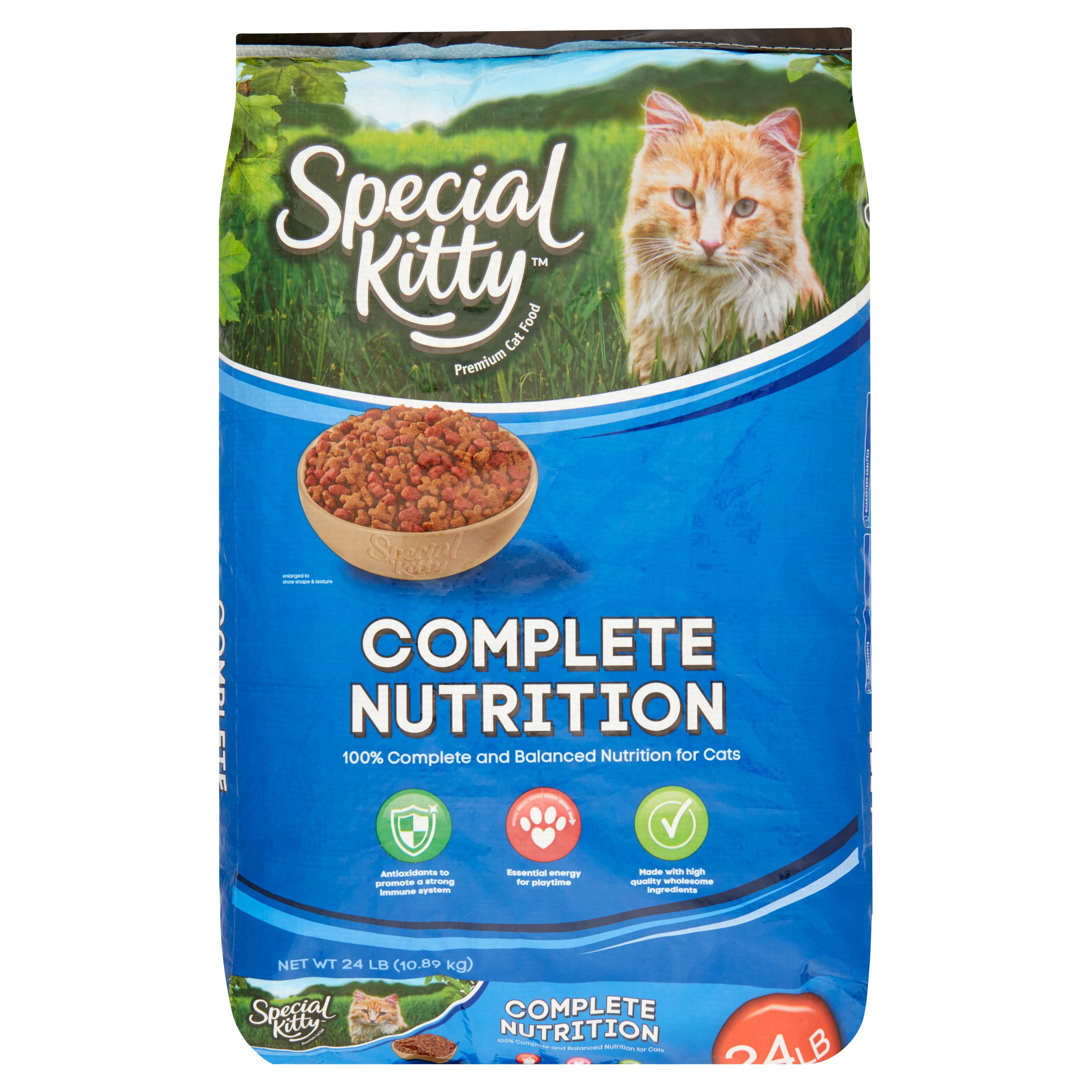 Special Kitty Complete Nutrition Formula Dry Cat Food, 24 lb