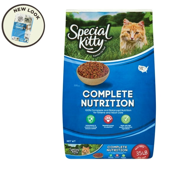 Special Kitty Complete Nutrition Formula Dry Cat Food, 35 lb