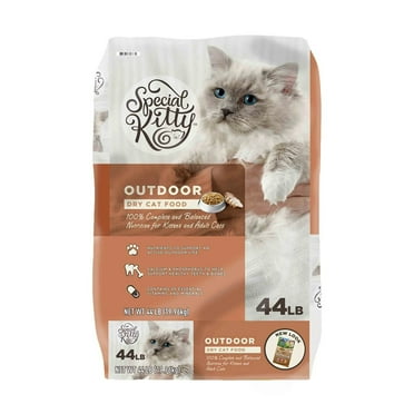 SPECIAL KITTY OUTDOOR CHICKEN FLAVOR ADULT CAT FOOD 44 lb