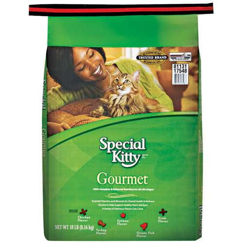 Special Kitty: Premium Gourmet Cat Food, 18 lb