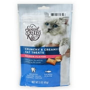 Special Kitty Crunchy and Creamy Cat Treats Salmon Flavor, 3 oz
