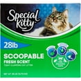 thumbnail image 1 of Special Kitty Scoopable Tight Clumping Cat Litter, Fresh Scent, 28 lb, 1 of 5